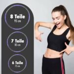 Premium Hula Hoop Reifen 1.0 von FitOne / Kalorienkiller / 8-teilig / patentiertes Wellendesign / hochwertiges PP-Material / stabiler Schaumstoff / Fitnesswaffe - Image 7