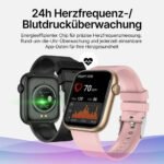 Top Performance Smartwatch mit Gesundheitstracking / IP67 Wasserdichtigkeit / 35 Tage Akkulaufzeit / 100 Sportmodi - Image 7