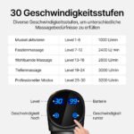 Massagepistole mit 30 Geschwindigkeiten und 6 Massageköpfen - Image 2