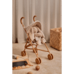 ELSIE Fleece-Puppenwagen - Sandy - Image 5