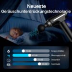 Massagepistole mit 30 Geschwindigkeiten und 6 Massageköpfen - Image 5