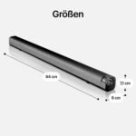 Soundbar Pro S2 für TV, PC, Laptop & Home Cinema / Elegante Bluetooth Soundbar mit Subwoofer-Surround-Sound / HDMI – Bild 4