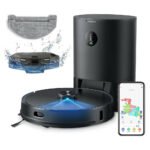Saugroboter 6 Pro mit Absaugstation / 3.5L Staubbehälter / 250 Minuten Laufzeit / 4000PA / Intelligente Routenführung mit Lidar