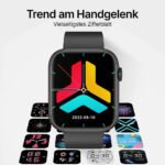 Top Performance Smartwatch mit Gesundheitstracking / IP67 Wasserdichtigkeit / 35 Tage Akkulaufzeit / 100 Sportmodi - Image 3