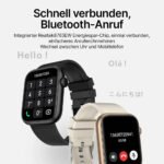 Top Performance Smartwatch mit Gesundheitstracking / IP67 Wasserdichtigkeit / 35 Tage Akkulaufzeit / 100 Sportmodi - Image 6