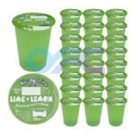 Big Time Lime & Lemon zuckerfreie Cup Drinks, 24 Becher mit je 200 ml