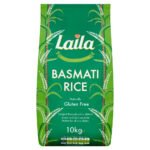Laila Basmati Rice 10 kg Sack, Natural and Gluten Free